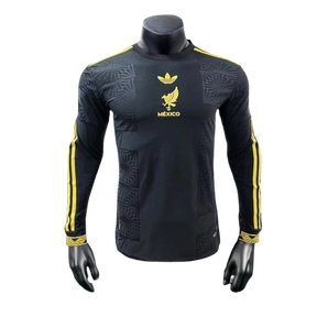 Camiseta México 25/26 Edición Copa Oro - Negro - Manga Larga