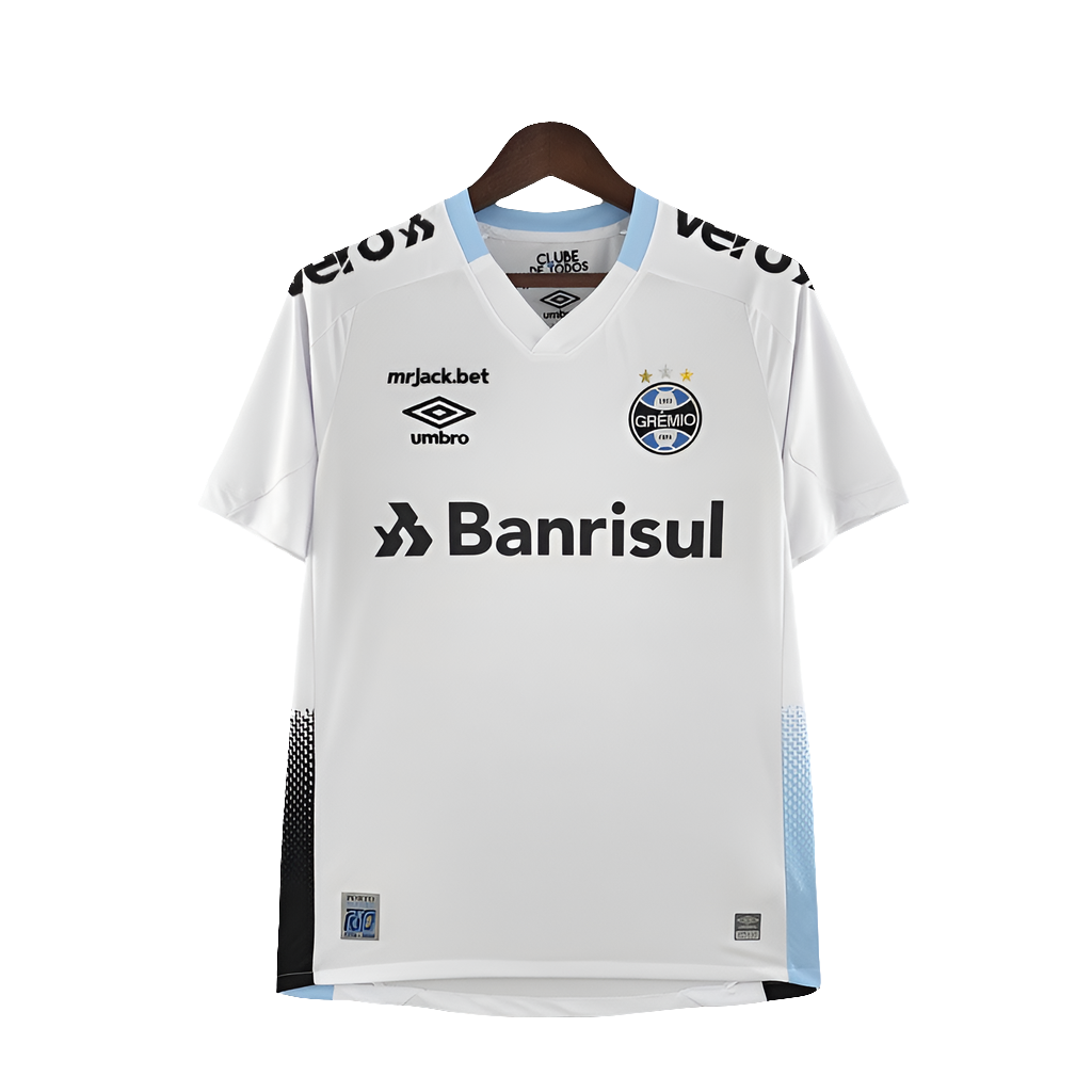 Camiseta Grêmio 22/23 II de Visitante - Todos los Patrocinios - Versión Aficionado
