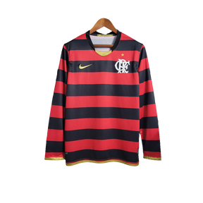 Camiseta Flamengo 2009 I de Local - Manga Larga Versión Retro