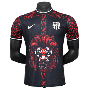 Camiseta Barcelona 25/26 Edición León - Rojo - Versión Jugador