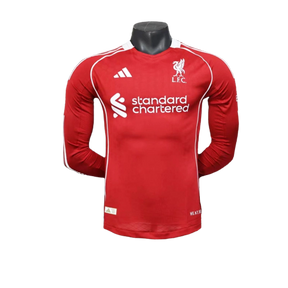 Camiseta Liverpool 25/26 I de Local - Manga Larga