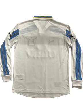 Camiseta Lazio 00/01 II de Visitante Manga Larga - Versión Retro