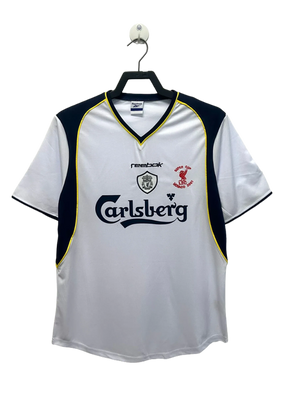 Camiseta Liverpool 01/02 II de Visitante - Versión Retro