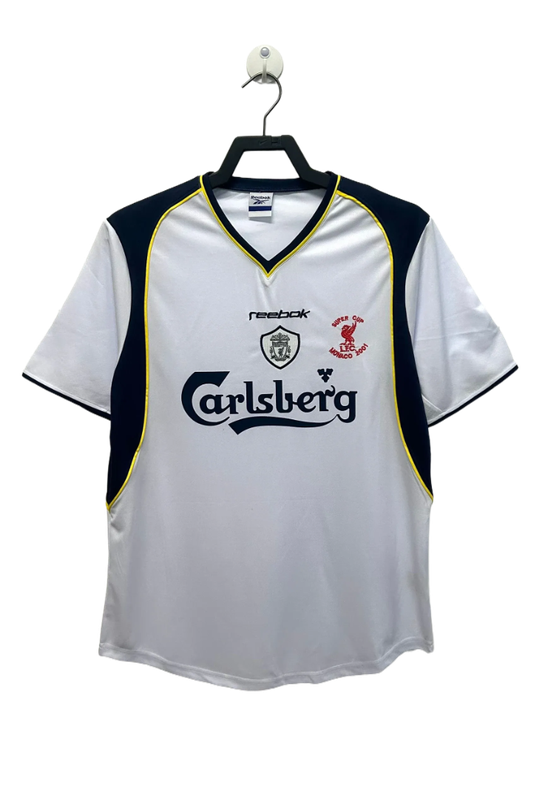 Camiseta Liverpool 01/02 II de Visitante - Versión Retro
