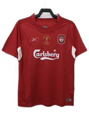 Camiseta Liverpool 04/05 I de Local - Versión Retro