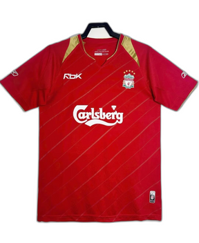 Camiseta Liverpool 05/06 I de Local - Versión Retro