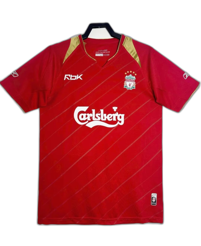 Camiseta Liverpool 05/06 I de Local - Versión Retro