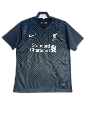 Camiseta Liverpool 20/21 Portero Negro - Versión Retro