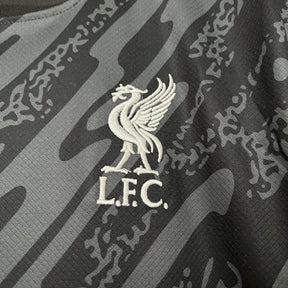 Camiseta Liverpool 24/25 Portero Negro - Versión Aficionado
