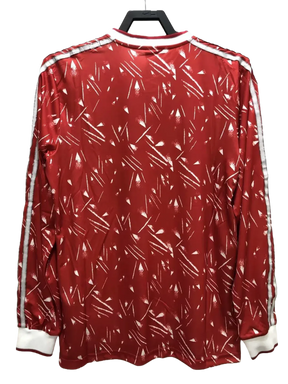 Camiseta Liverpool 89/91 I de Local - Manga Larga Versión Retro