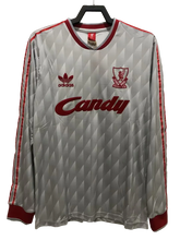 Camiseta Liverpool 89/91 II de Visitante - Manga Larga Versión Retro
