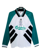 Camiseta Liverpool 93/95 II de Visitante - Manga Larga Versión Retro