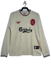 Camiseta Liverpool 96/97 II de Visitante - Manga Larga Versión Retro